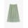 DIXIE dlhá plisovaná sukňa zelená s aplikáciou kamienkov