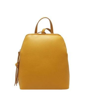 HIGH GARDEN kožený batoh žltý