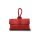 HIGH GARDEN mini kožená kabelka so slučkou červená