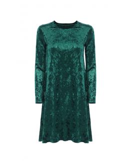 IMPERIAL zamatové šaty zelené