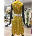 RINASCIMENTO šaty s bodkami žlté