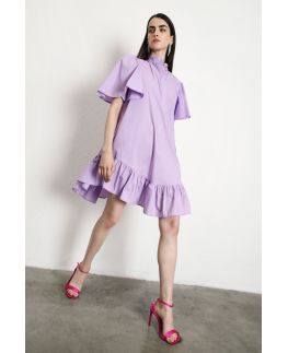IMPERIAL šaty cotton viola