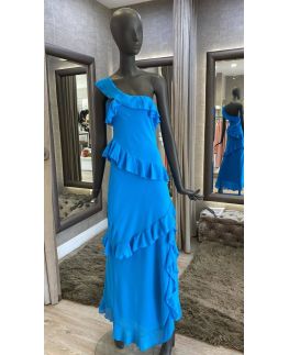 VICOLO šaty long blue