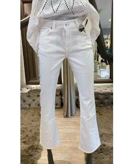 VICOLO nohavice jeans white