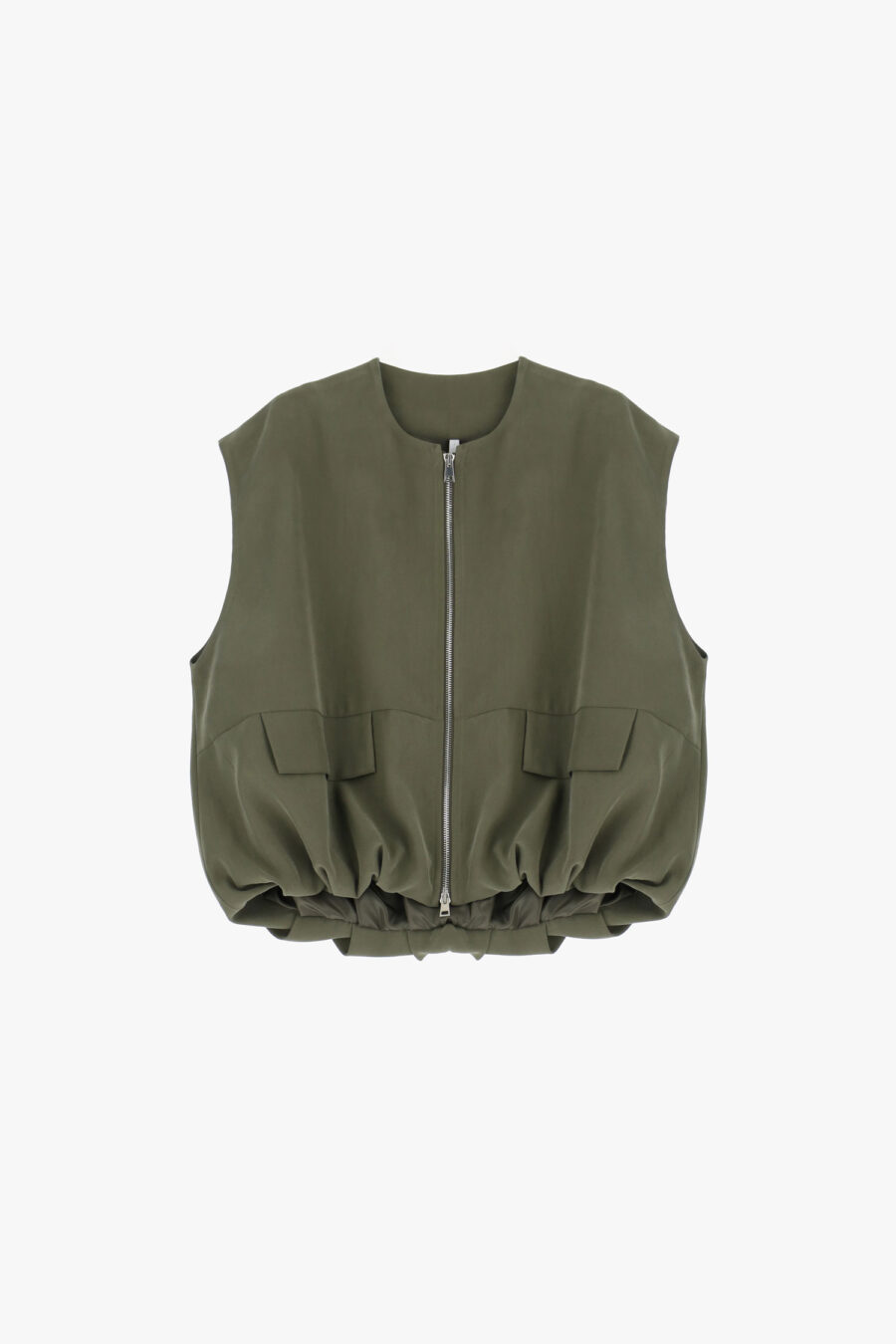 Bezrukávová bunda so zapínaním na zips - Image 5