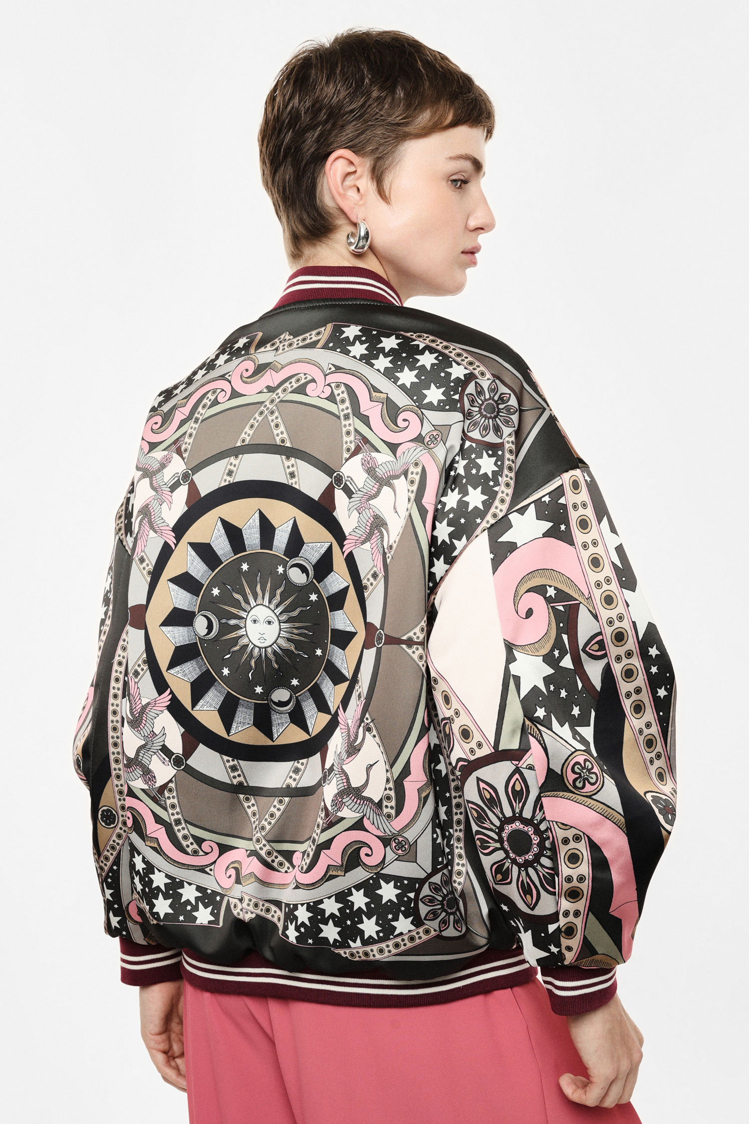 Oversized zateplená bunda – Obrázok 3